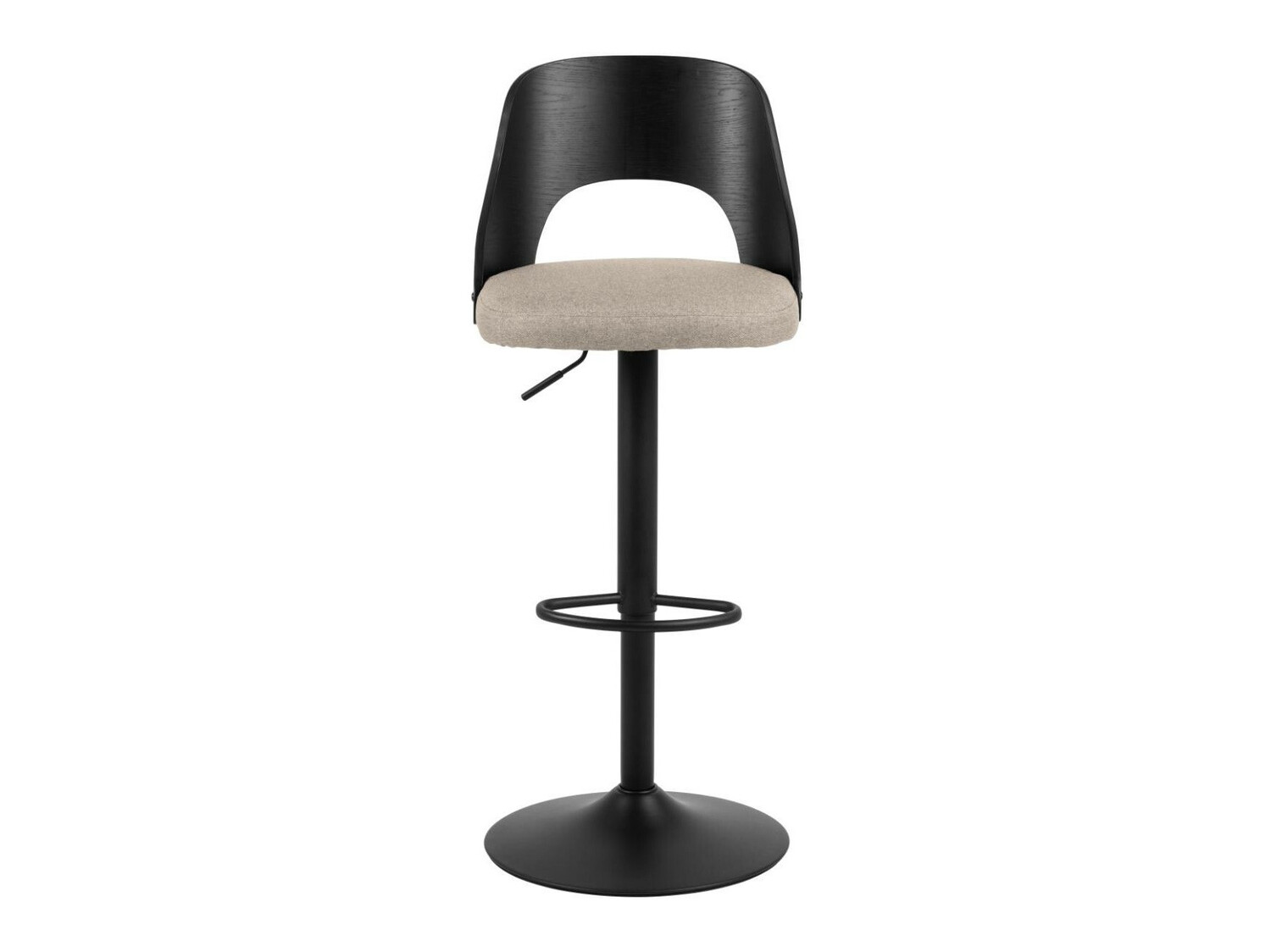 Низкий барный стул Norsica 606 (Светло-коричневый + Чёрный)