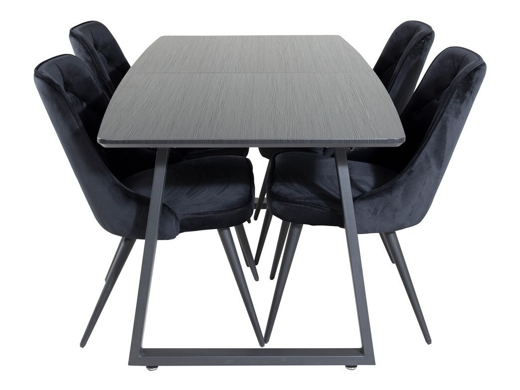 Обеденный гарнитур Dallas 1993 (Чёрный)