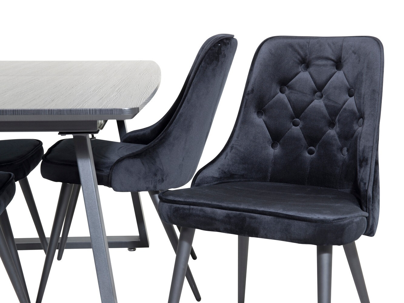 Обеденный гарнитур Dallas 1993 (Чёрный)