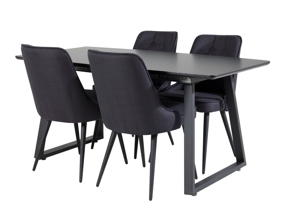 Обеденный гарнитур Dallas 1994 (Чёрный)