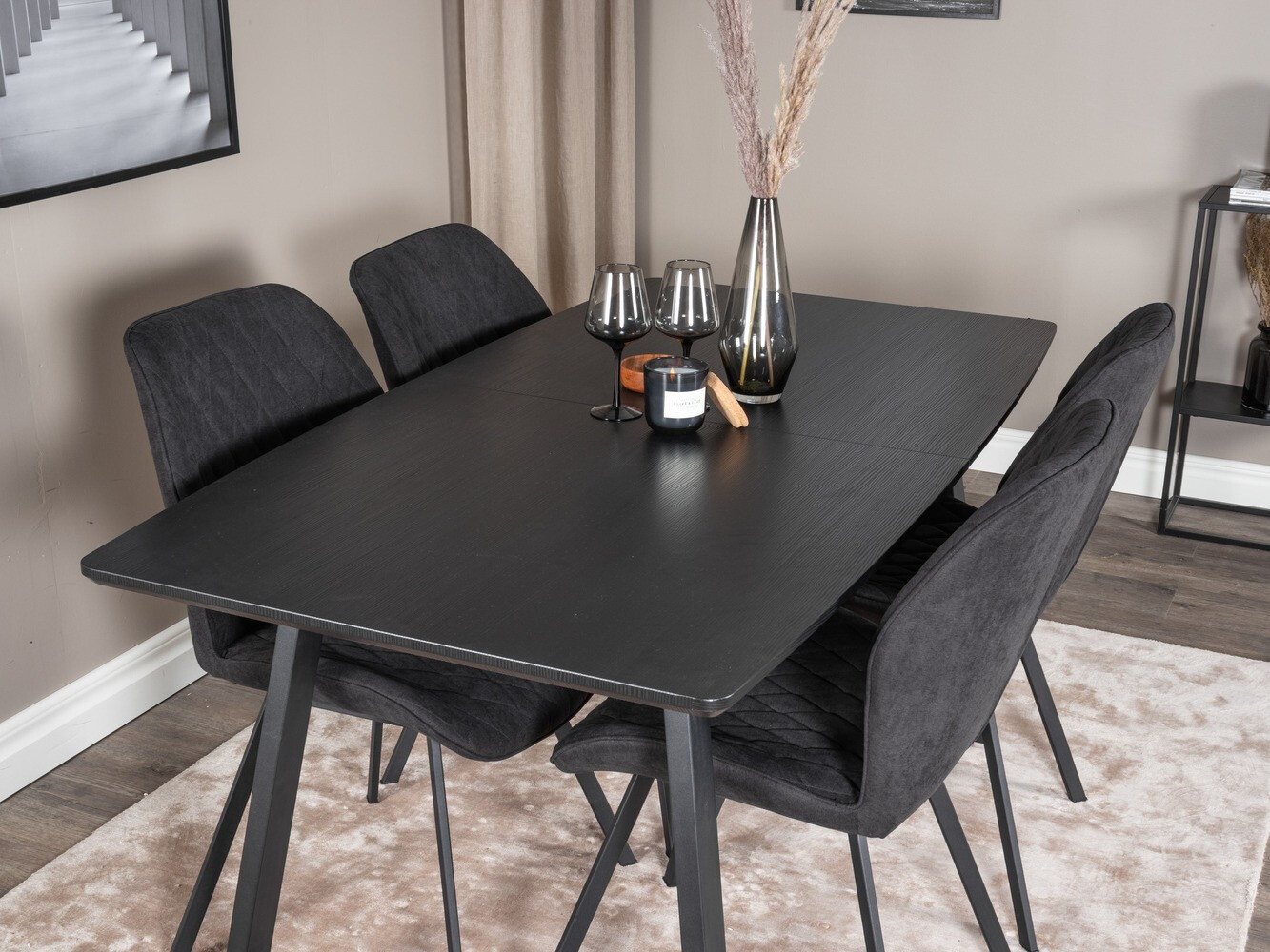 Обеденный гарнитур Dallas 1997 (Чёрный)