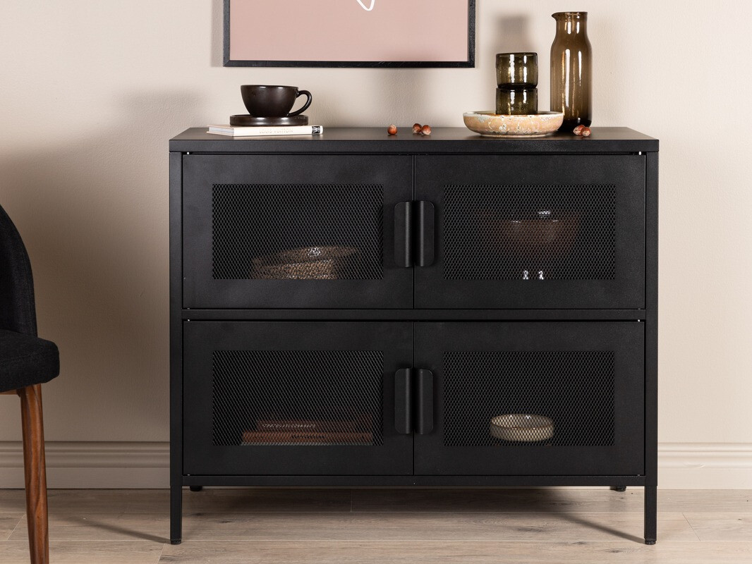 Skapis Dallas 3183 (Melns)