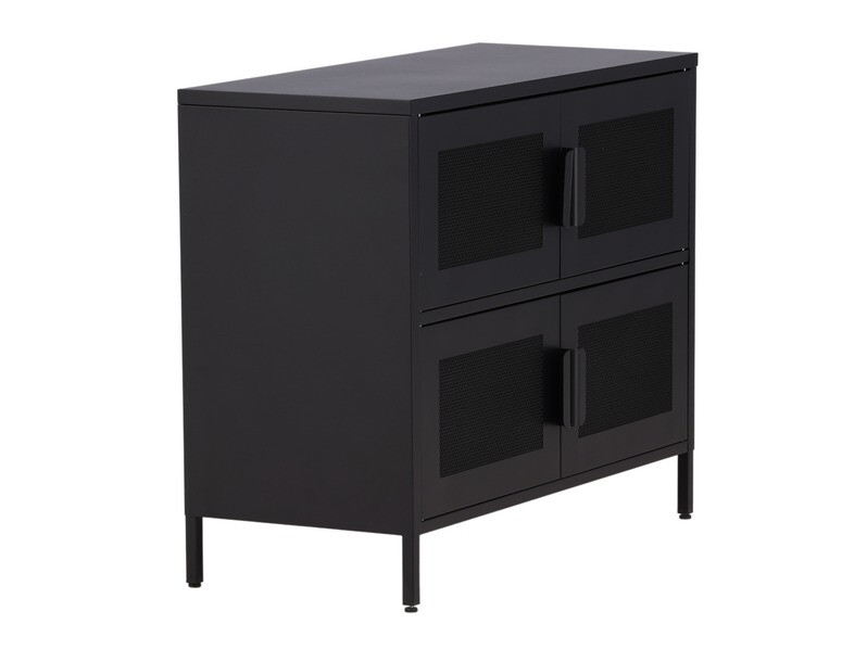 Skapis Dallas 3183 (Melns)