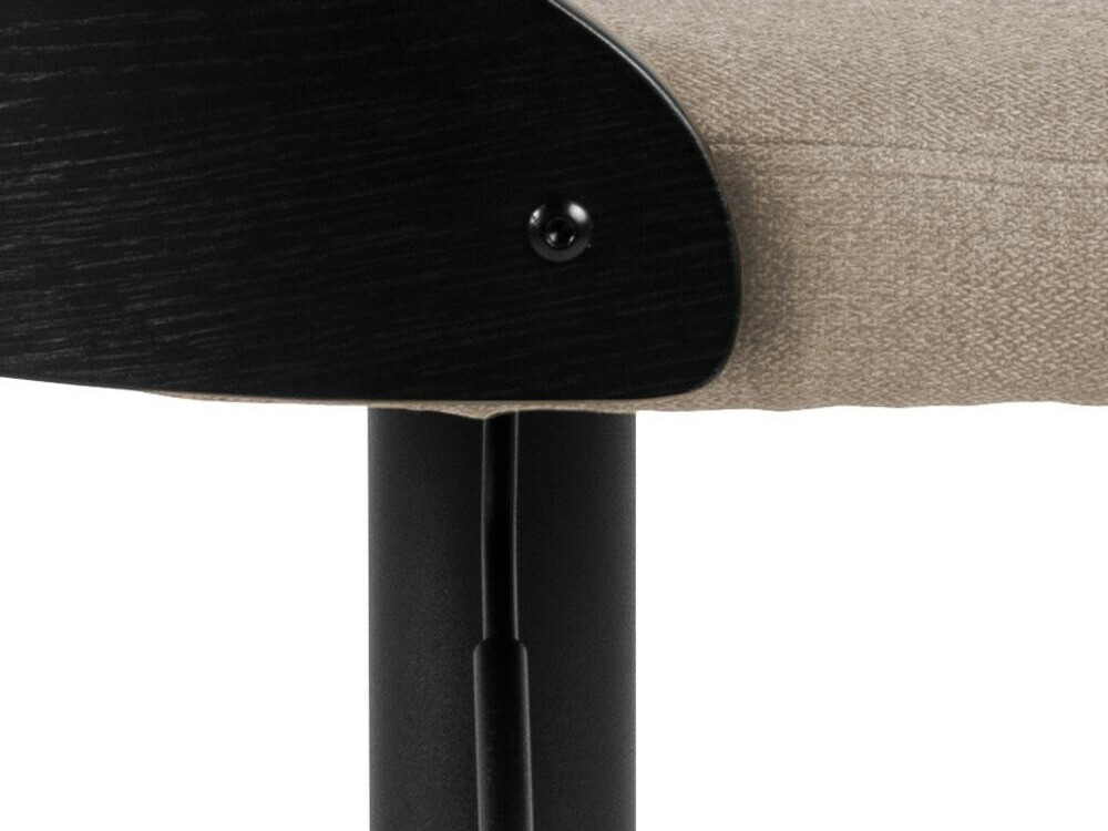 Zemais bāra krēsls Norsica 606 (Gaiši brūns + Melns)