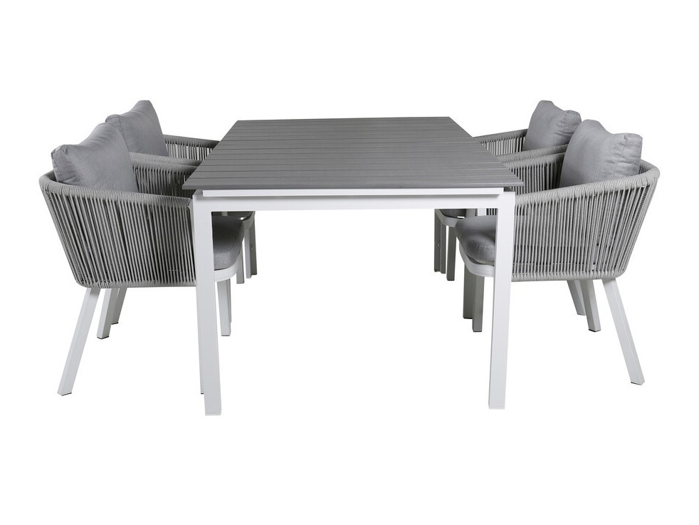 Садовый стол Dallas 665 (Серый + Белый)