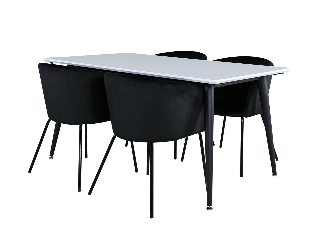 Ēdamistabas komplekts Dallas 2739 (Melns)