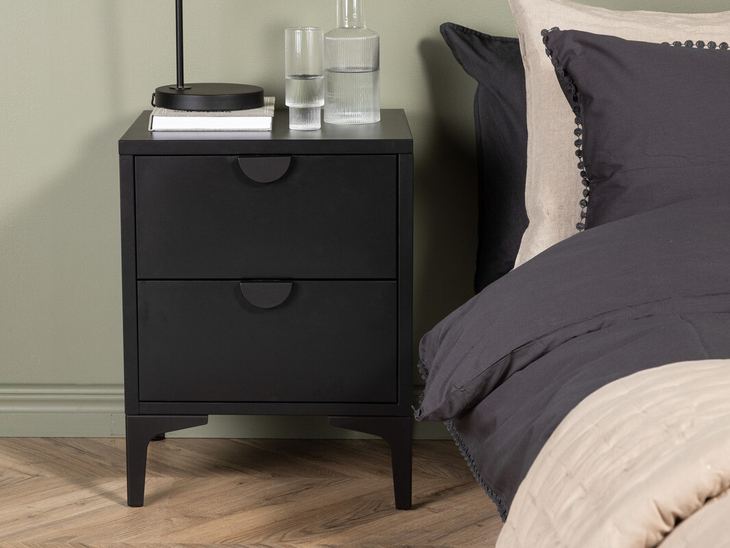 Прикроватная тумбочка Romcamu 101 (Чёрный)