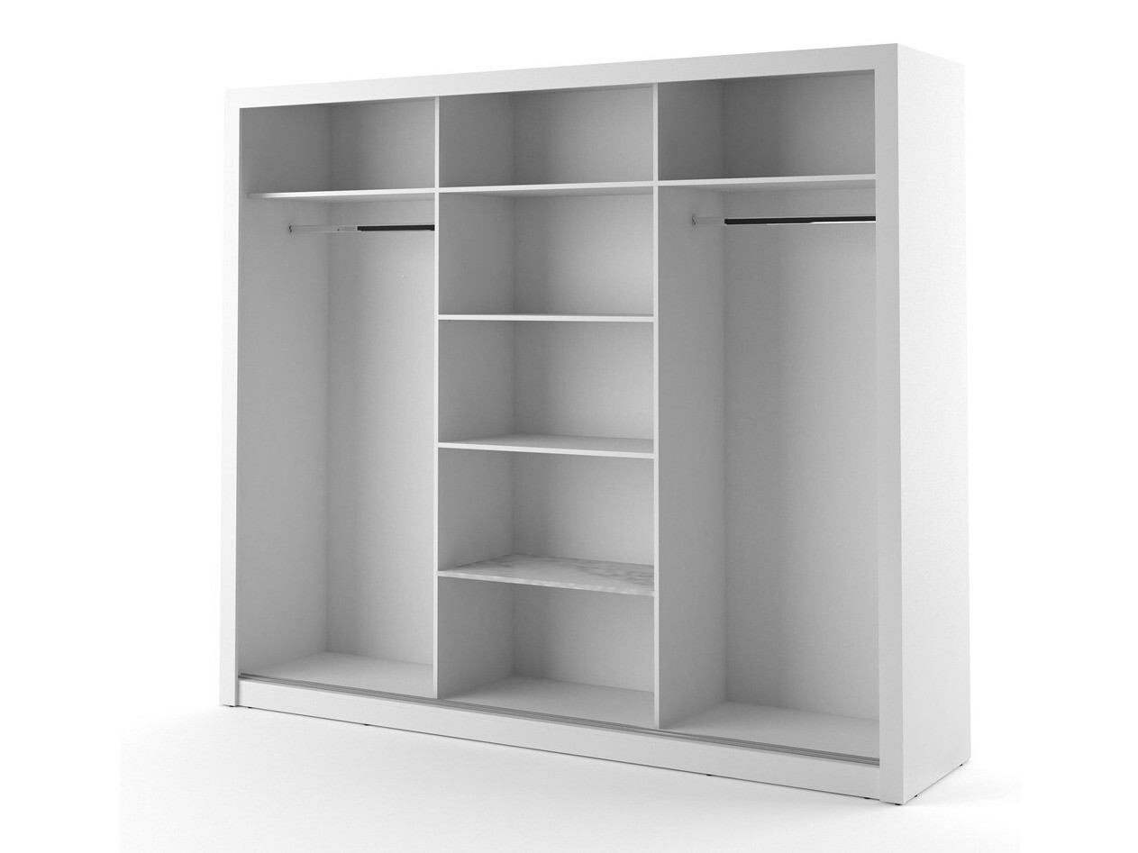 Skapis Fresno 101 (Balts)