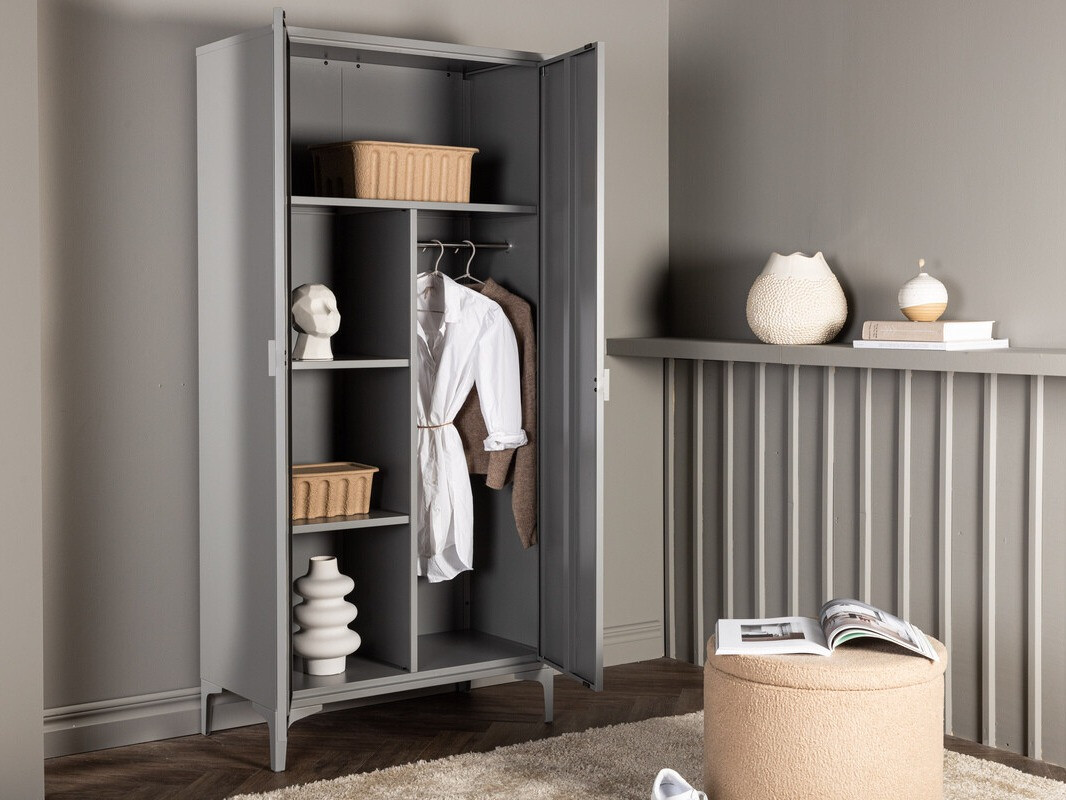 Skapis Romcamu 104 (Pelēks)