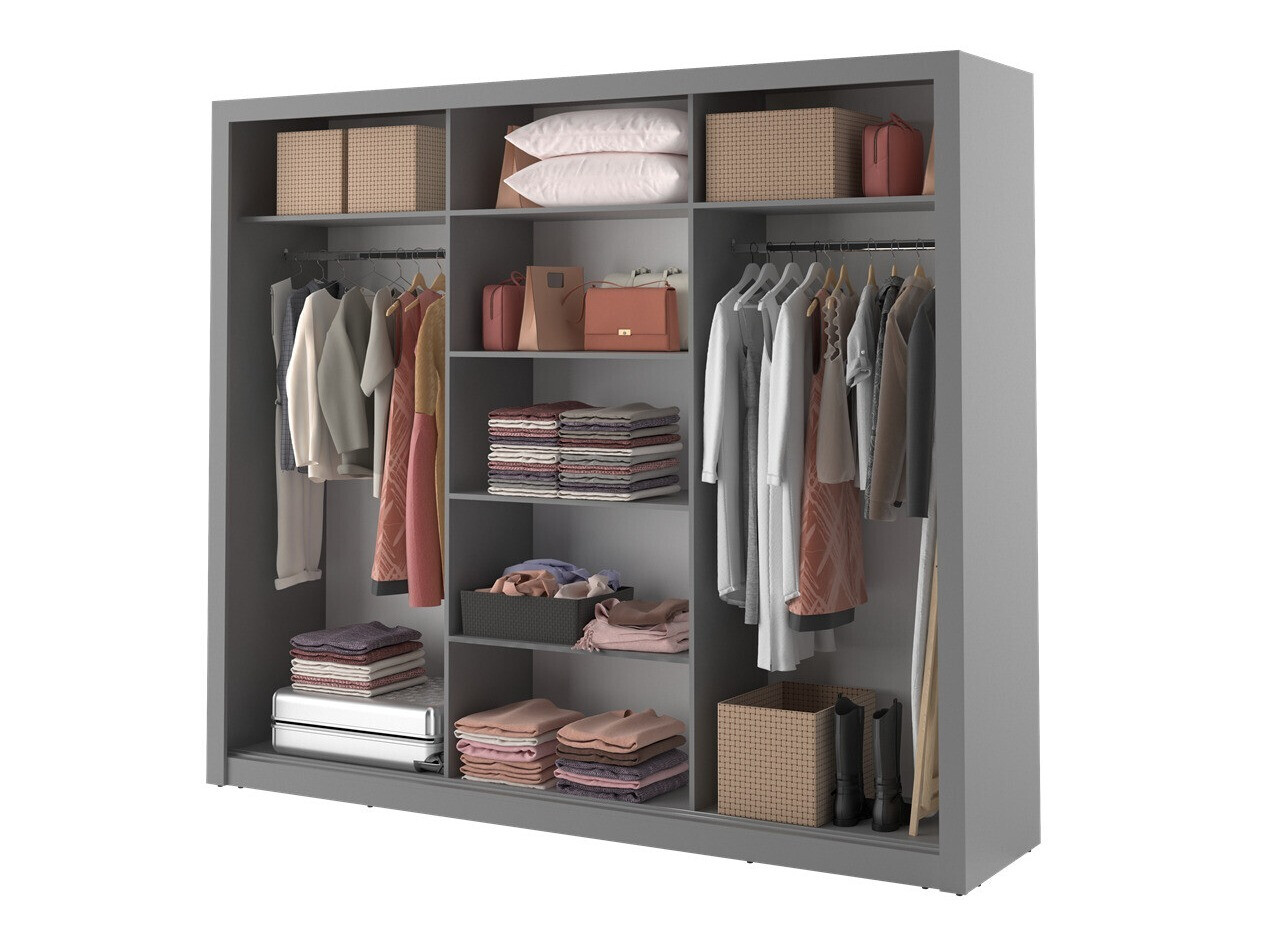 Шкаф Fresno 101 (Серый)