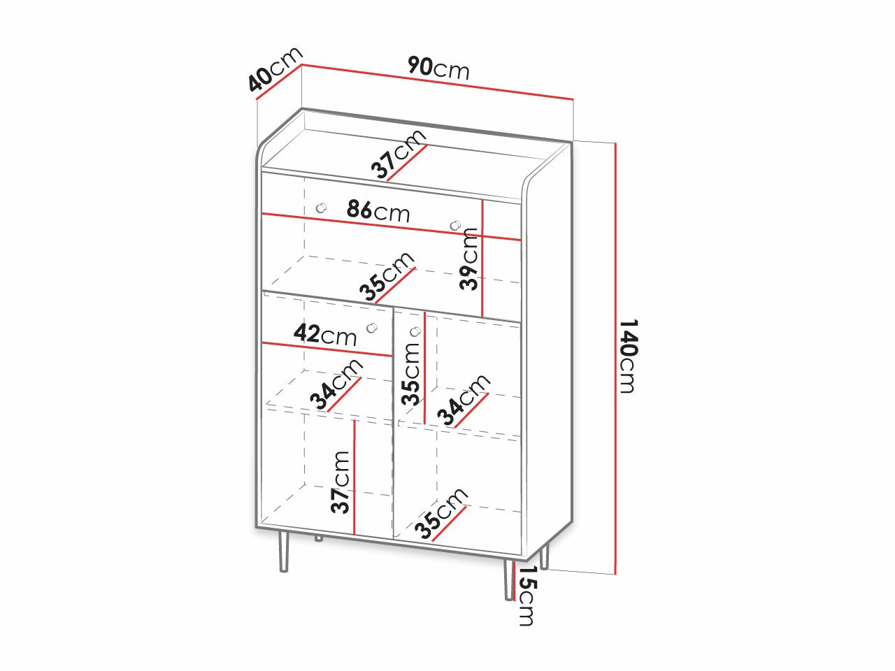 Шкафчик Ferenou 102