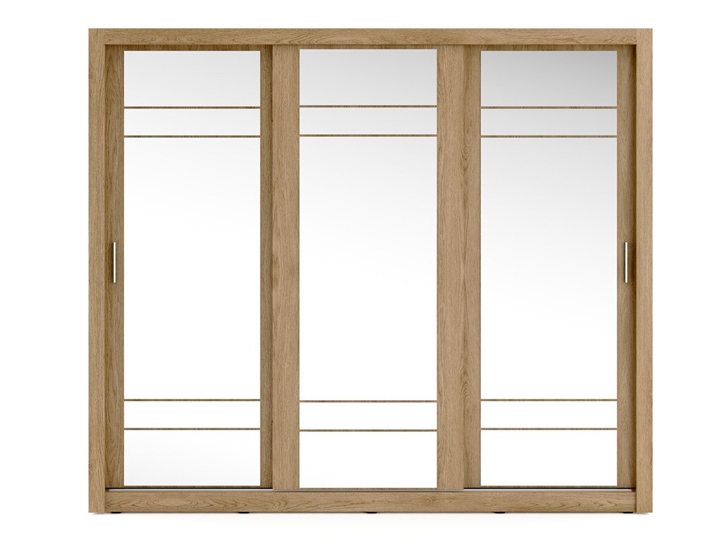 Skapis Fresno 101 (Gaišs ozols)