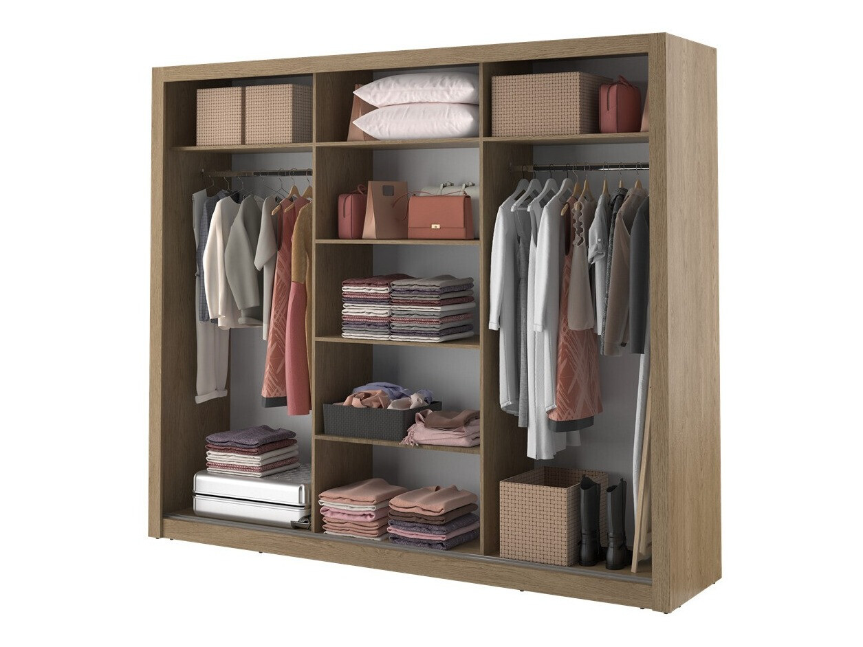 Skapis Fresno 101 (Gaišs ozols)