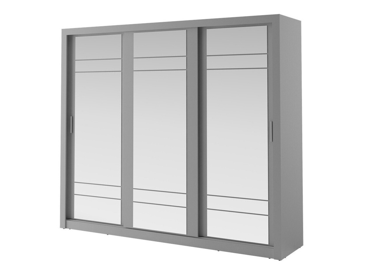 Skapis Fresno 101 (Pelēks)