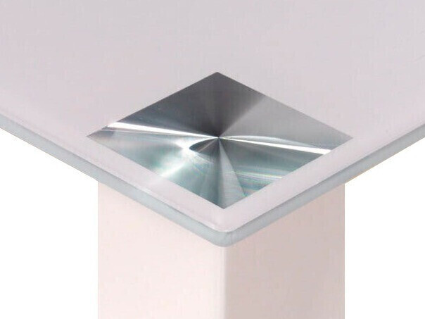 Ēdamistabas komplekts Denton 266 (Balts + Tumši rozā + Melns)