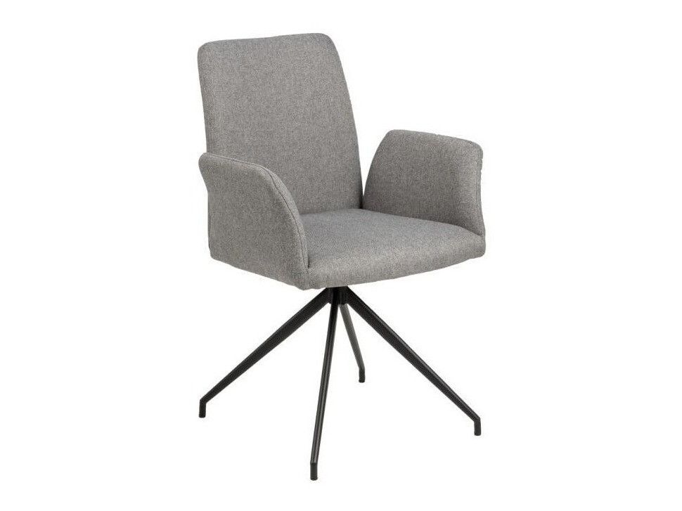 Ēdamistabas komplekts Norsica Daltea 118 (Pelēks + Melns)