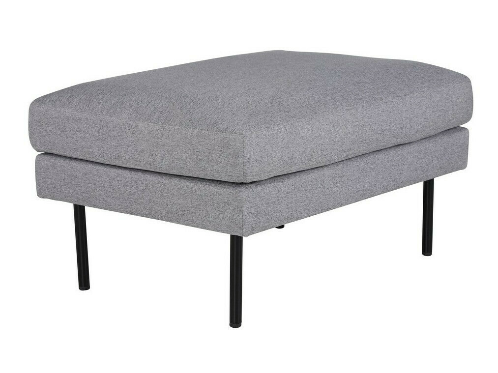 Mīksto mēbeļu komplekts Fercame 105 (Melns + Pelēks)