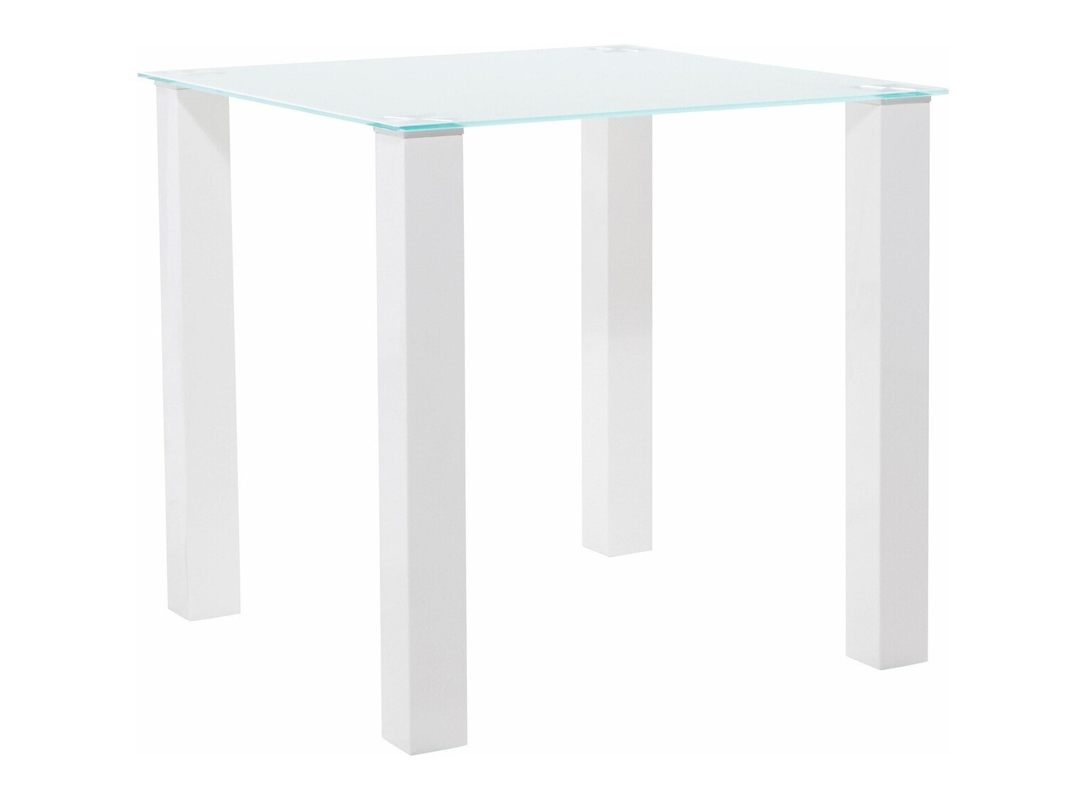 Обеденный гарнитур Denton 266 (Белый + Бирюзовый + Чёрный)