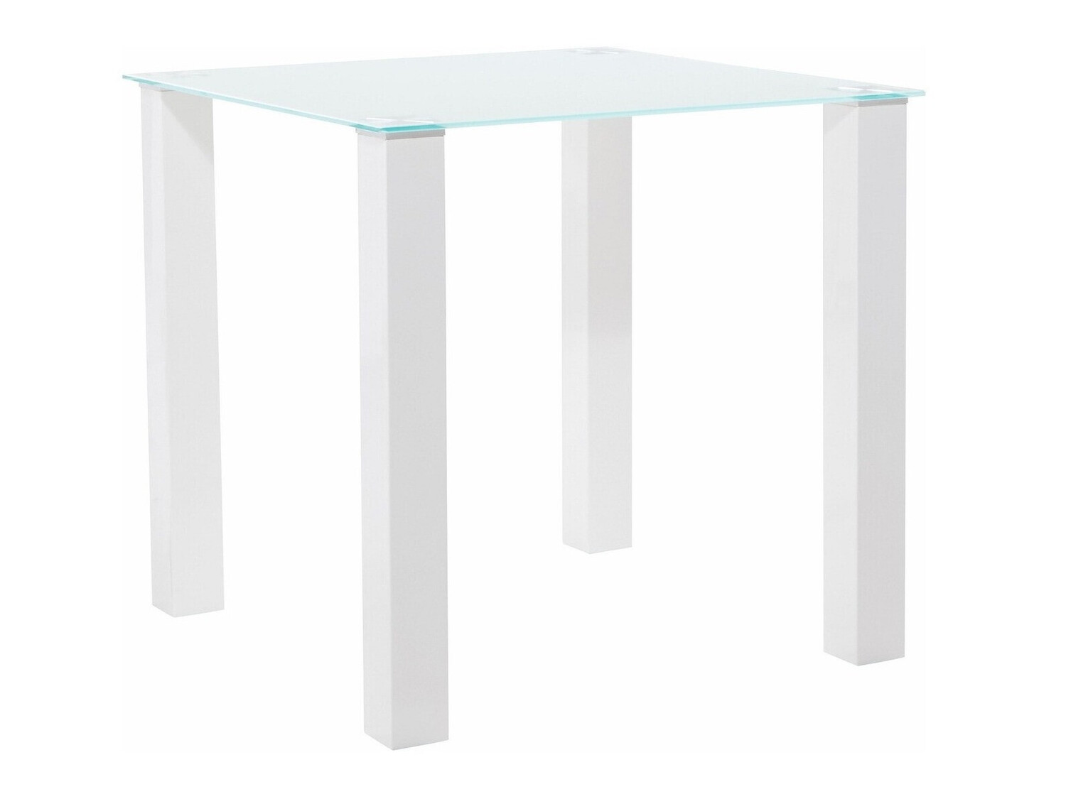 Обеденный гарнитур Denton 266 (Белый + Чёрный)