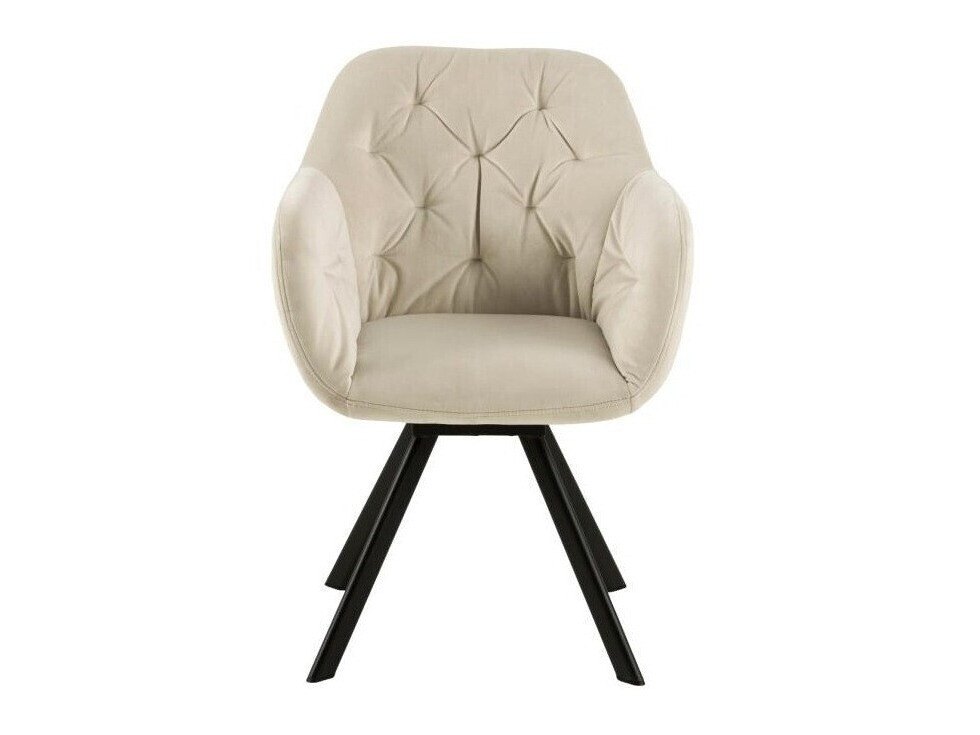 Обеденный гарнитур Norsica Daltea 117 (Бежевый + Чёрный)