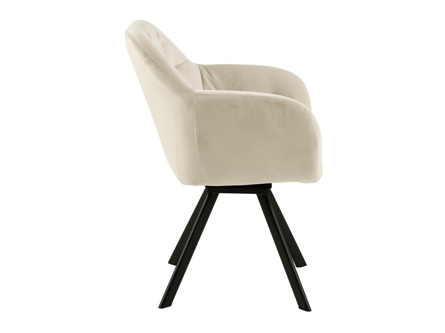 Обеденный гарнитур Norsica Daltea 117 (Бежевый + Чёрный)