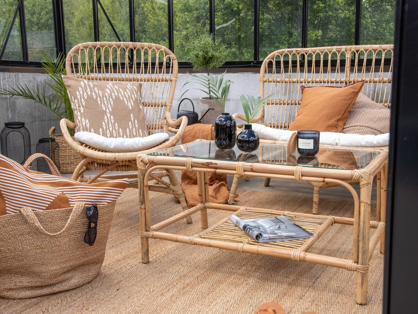 Dārza mēbeļu komplekts Dallas 1088