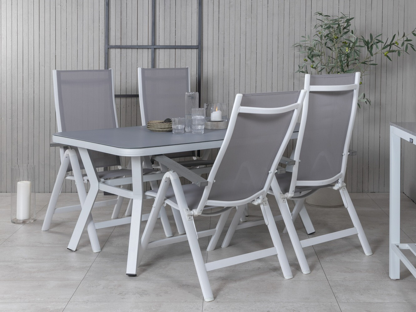 Стол и стулья Dallas 1282