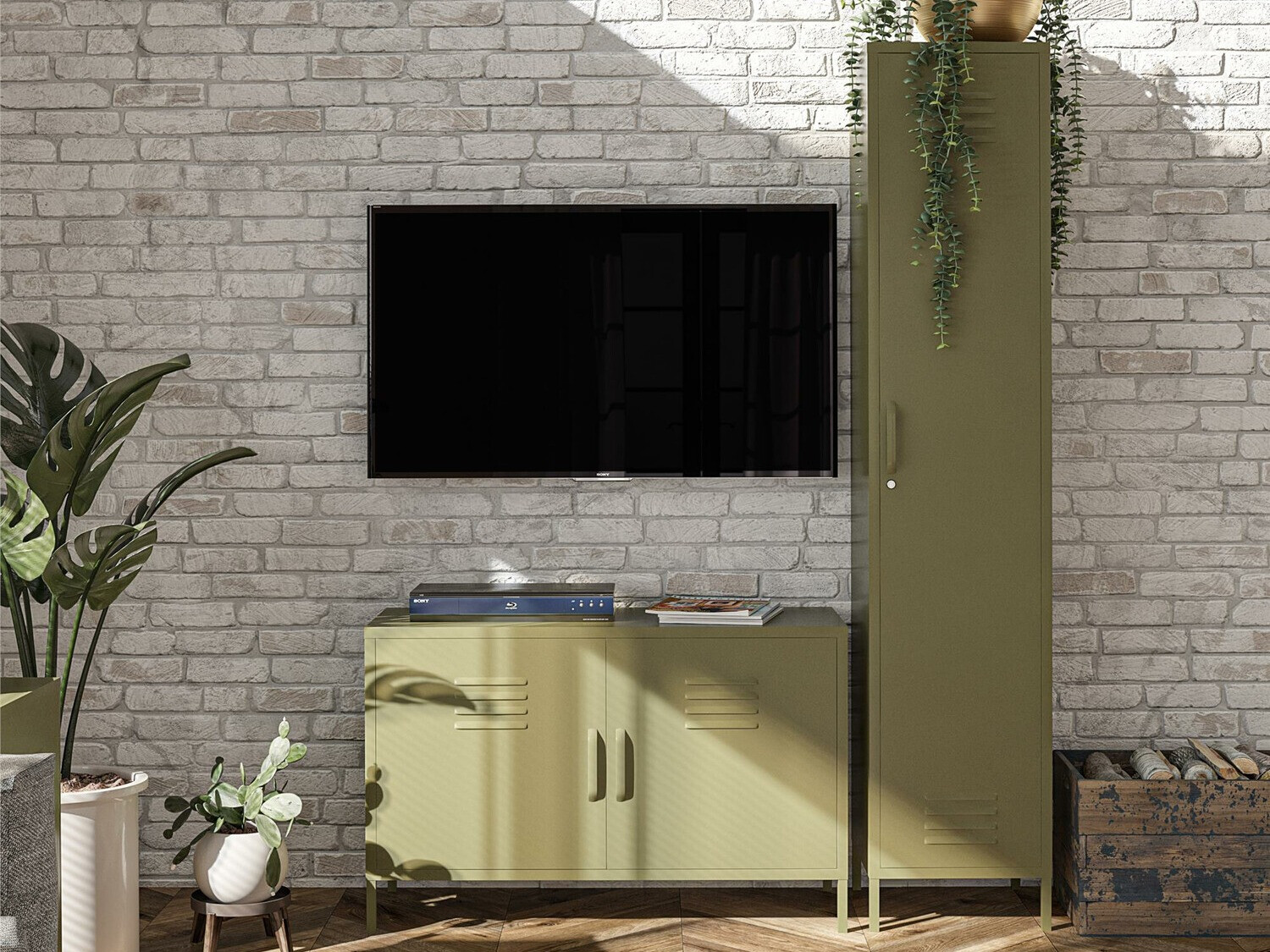 Шкафчик Merfeli 102 (Зелёный)