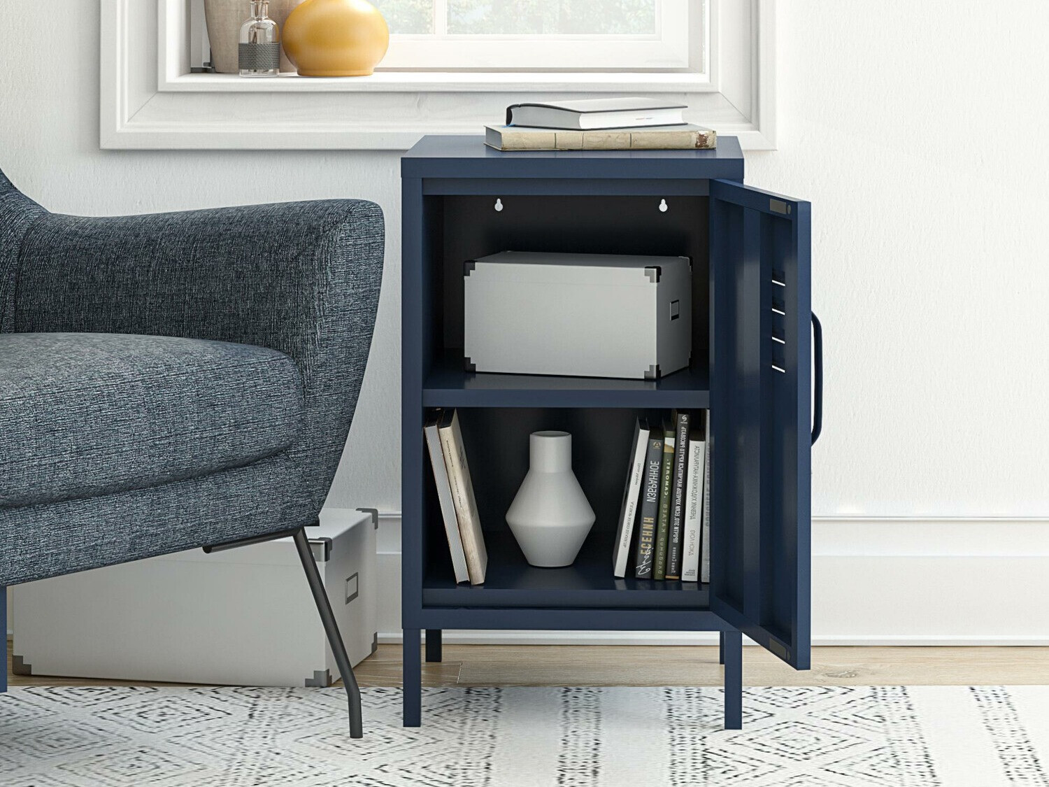 Skapis Merfeli 101 (Zils)