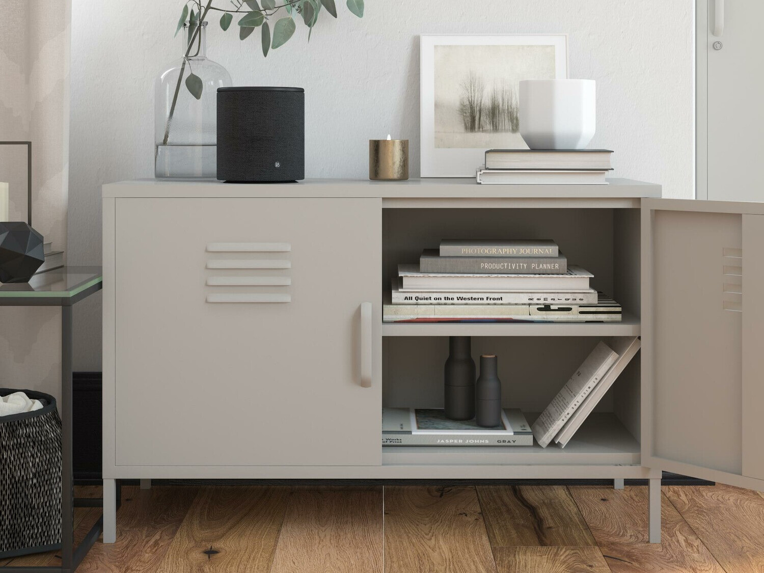 Skapis Merfeli 102 (Taupe)