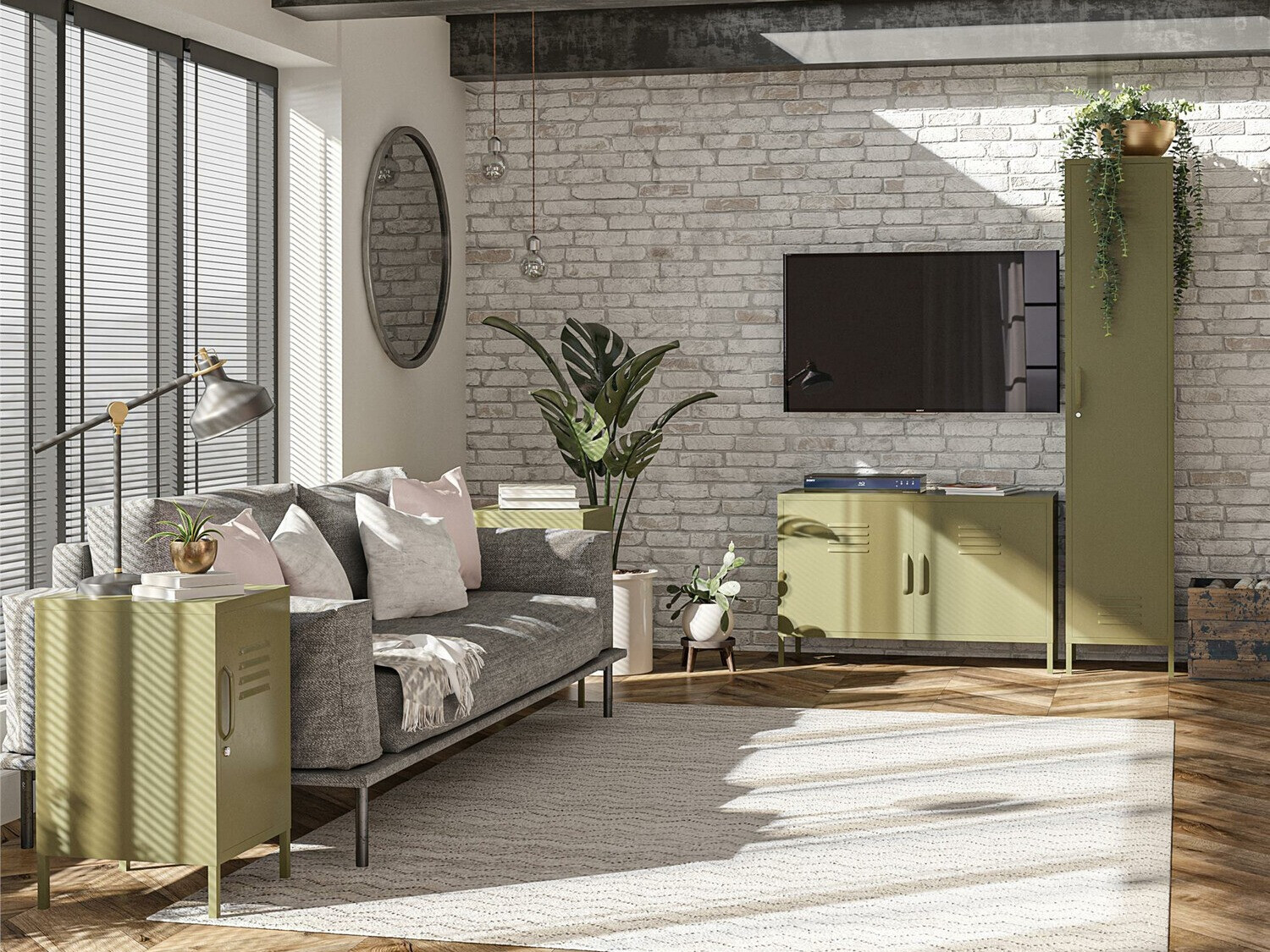 Skapis Merfeli 102 (Zaļš)