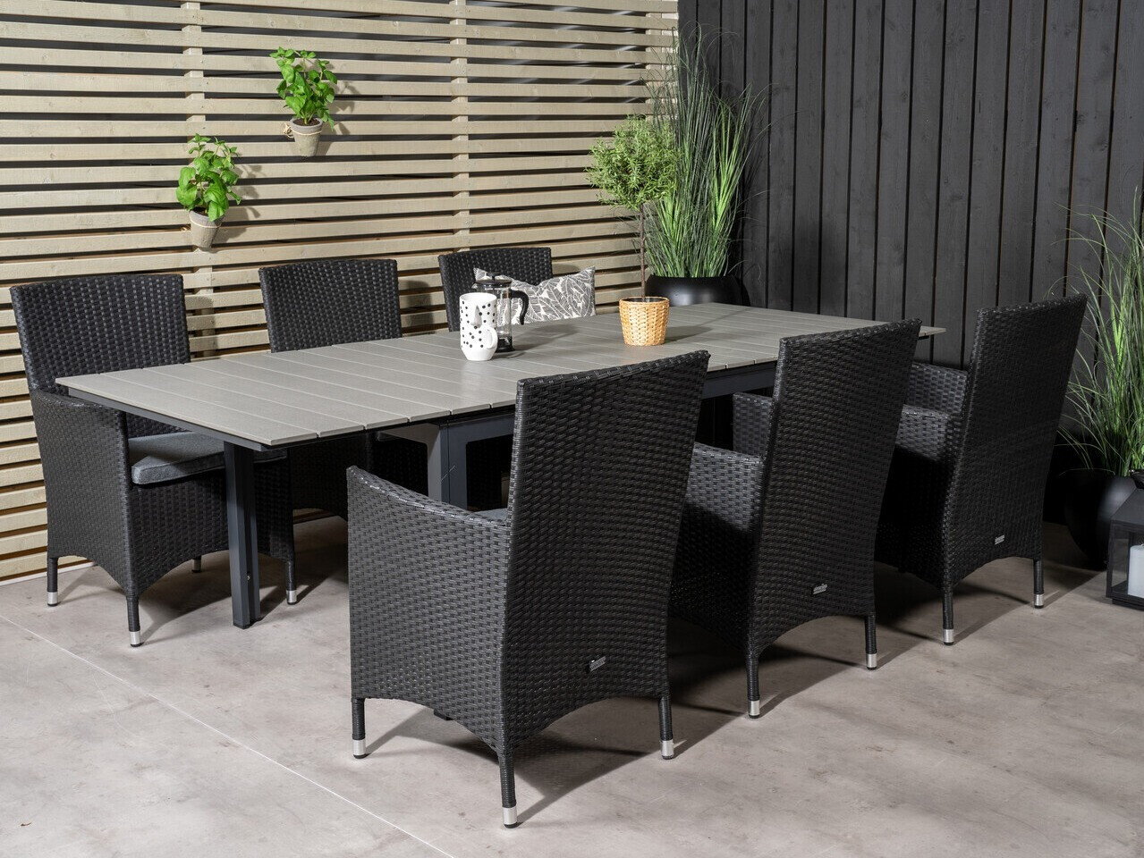 Galds un krēslu komplekts Dallas 2501