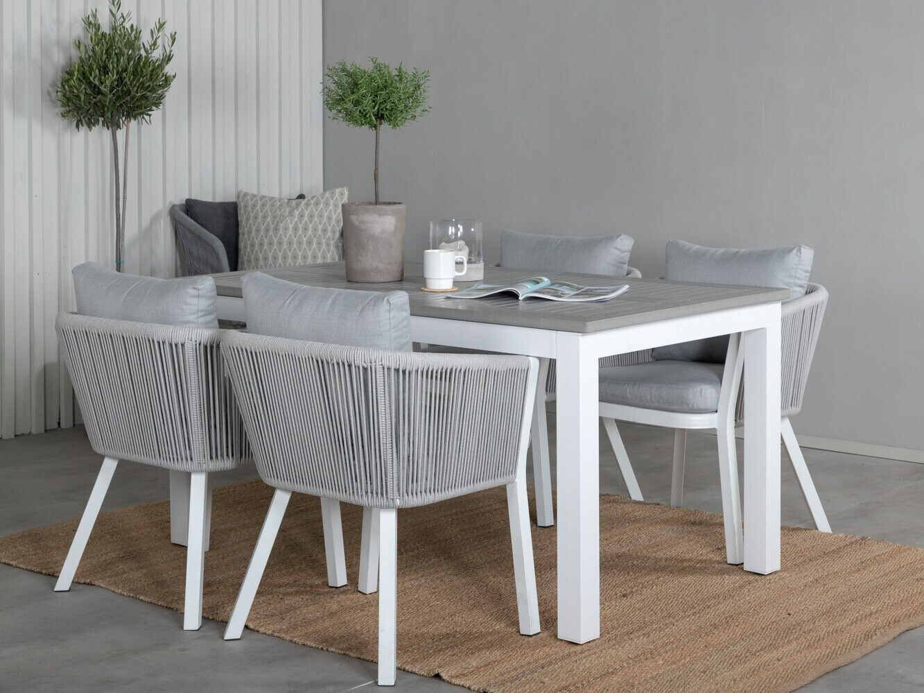 Galds un krēslu komplekts Dallas 2805