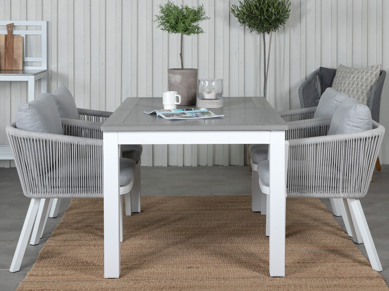 Galds un krēslu komplekts Dallas 2805