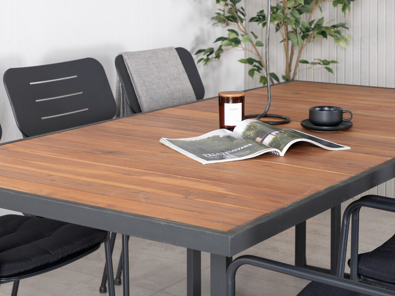 Galds un krēslu komplekts Dallas 2931