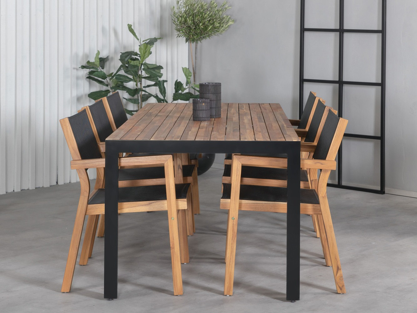 Galds un krēslu komplekts Dallas 2940