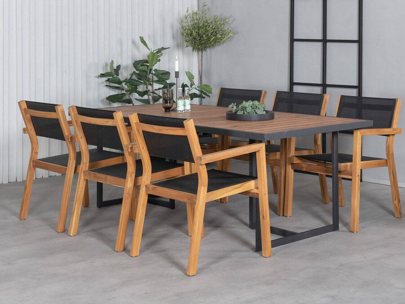 Стол и стулья Dallas 2919