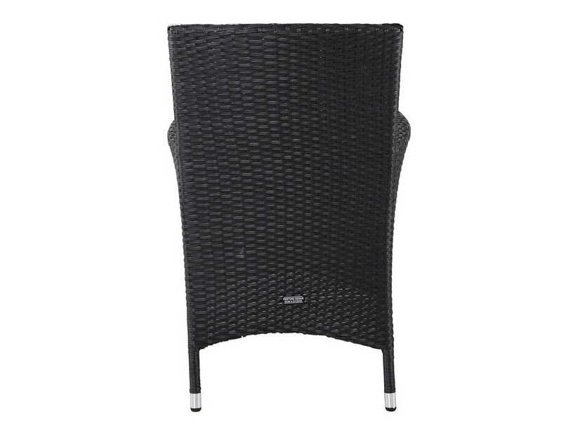 Dārza atpūtas krēsls Dallas 739 (Melns + Pelēks)