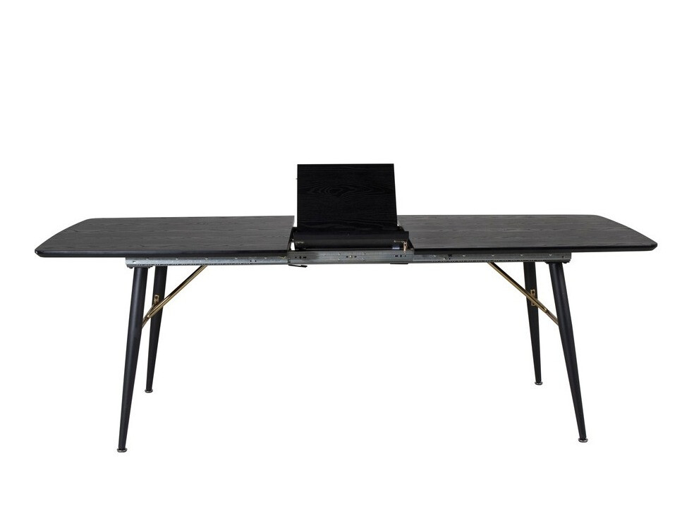 Ēdamistabas komplekts Dallas 1443 (Melns + Rieksts)