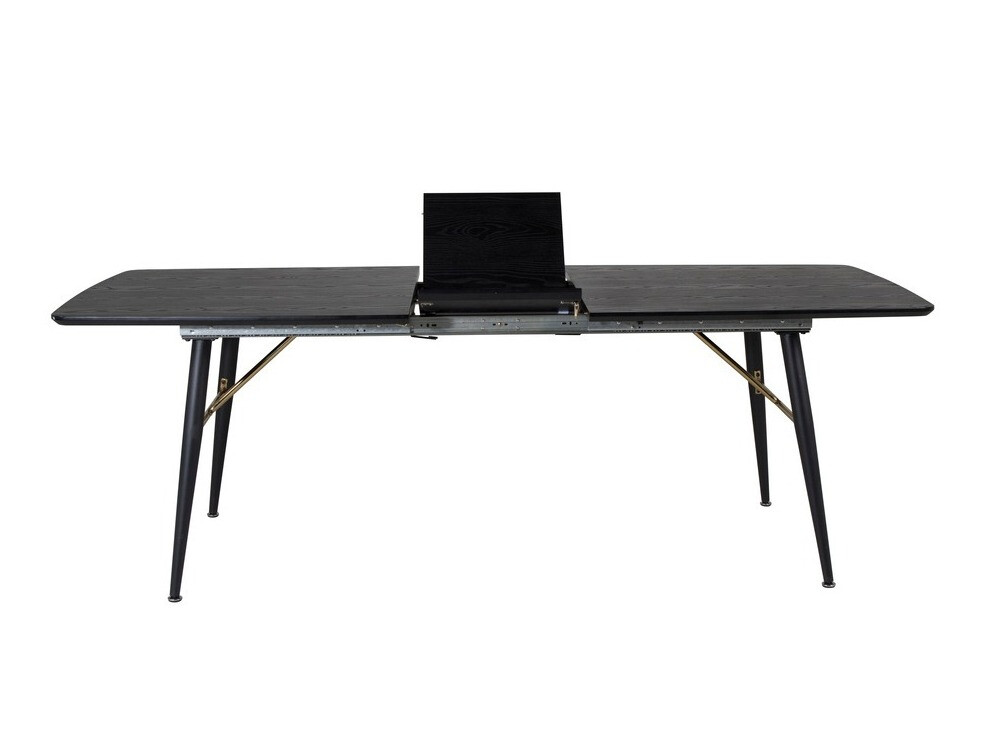 Ēdamistabas komplekts Dallas 1448 (Pelēks + Melns)