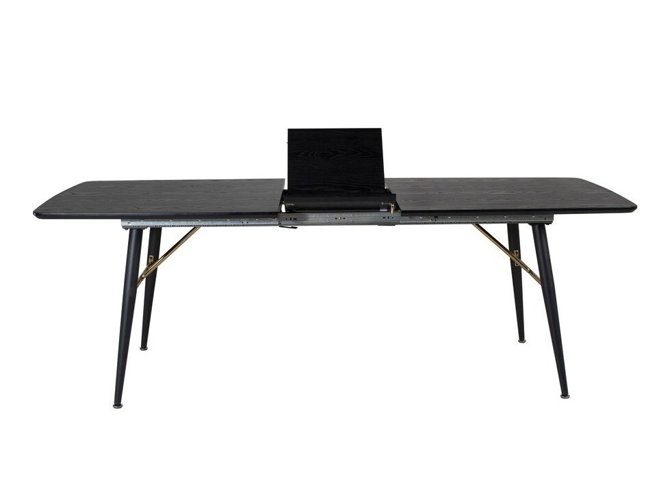 Обеденный гарнитур Dallas 1453 (Чёрный + золотой)