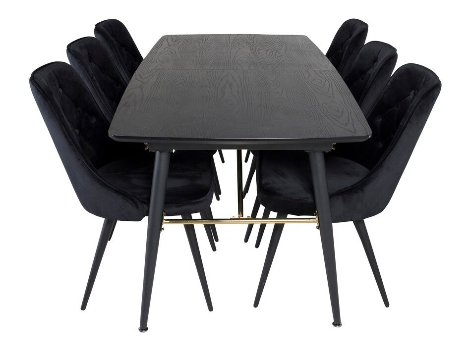 Обеденный гарнитур Dallas 1453 (Чёрный)
