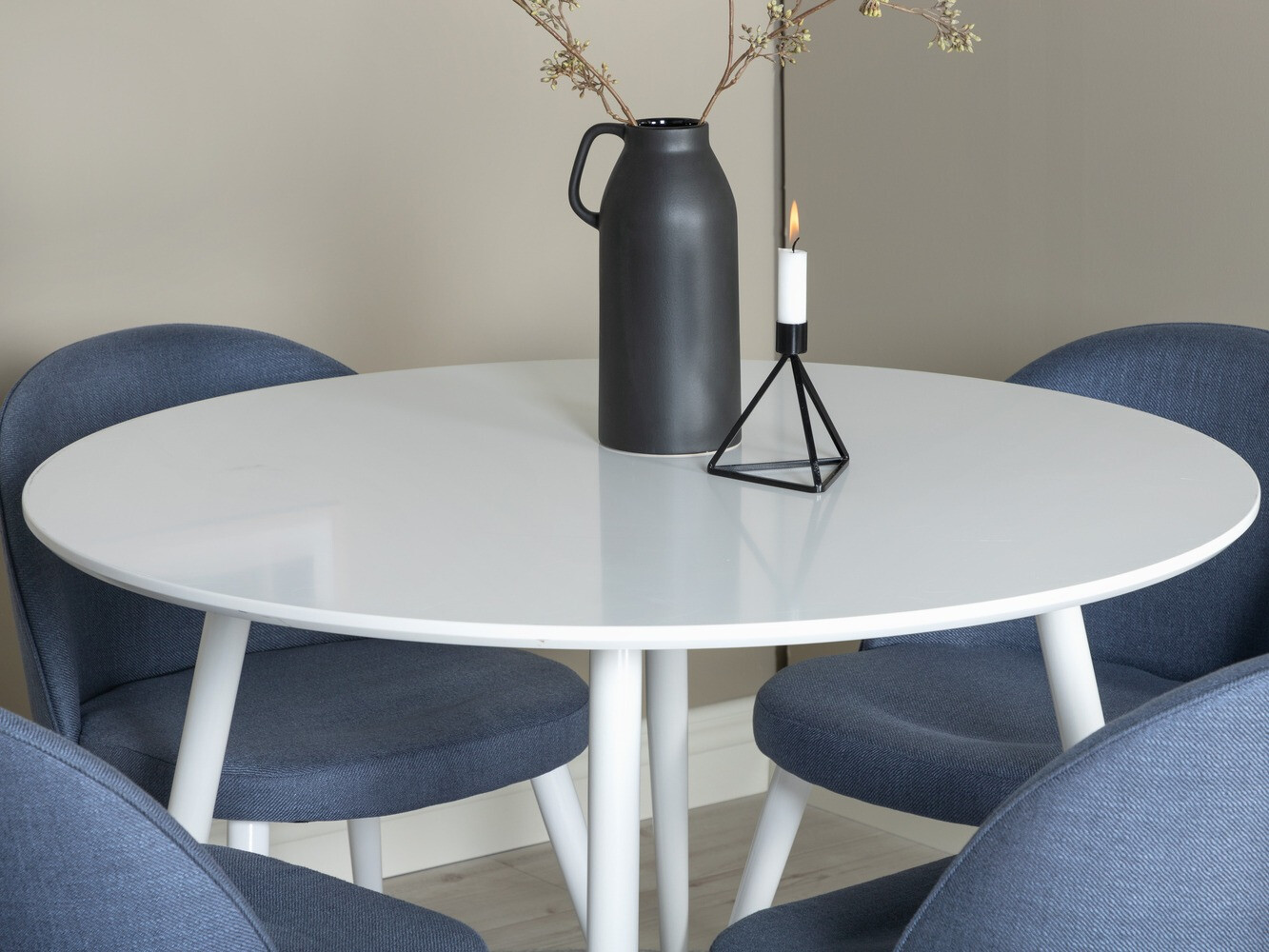 Обеденный гарнитур Dallas 1536 (Синий + Белый)