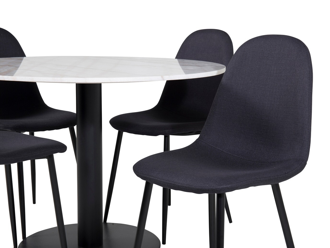 Ēdamistabas komplekts Dallas 1613 (Melns)