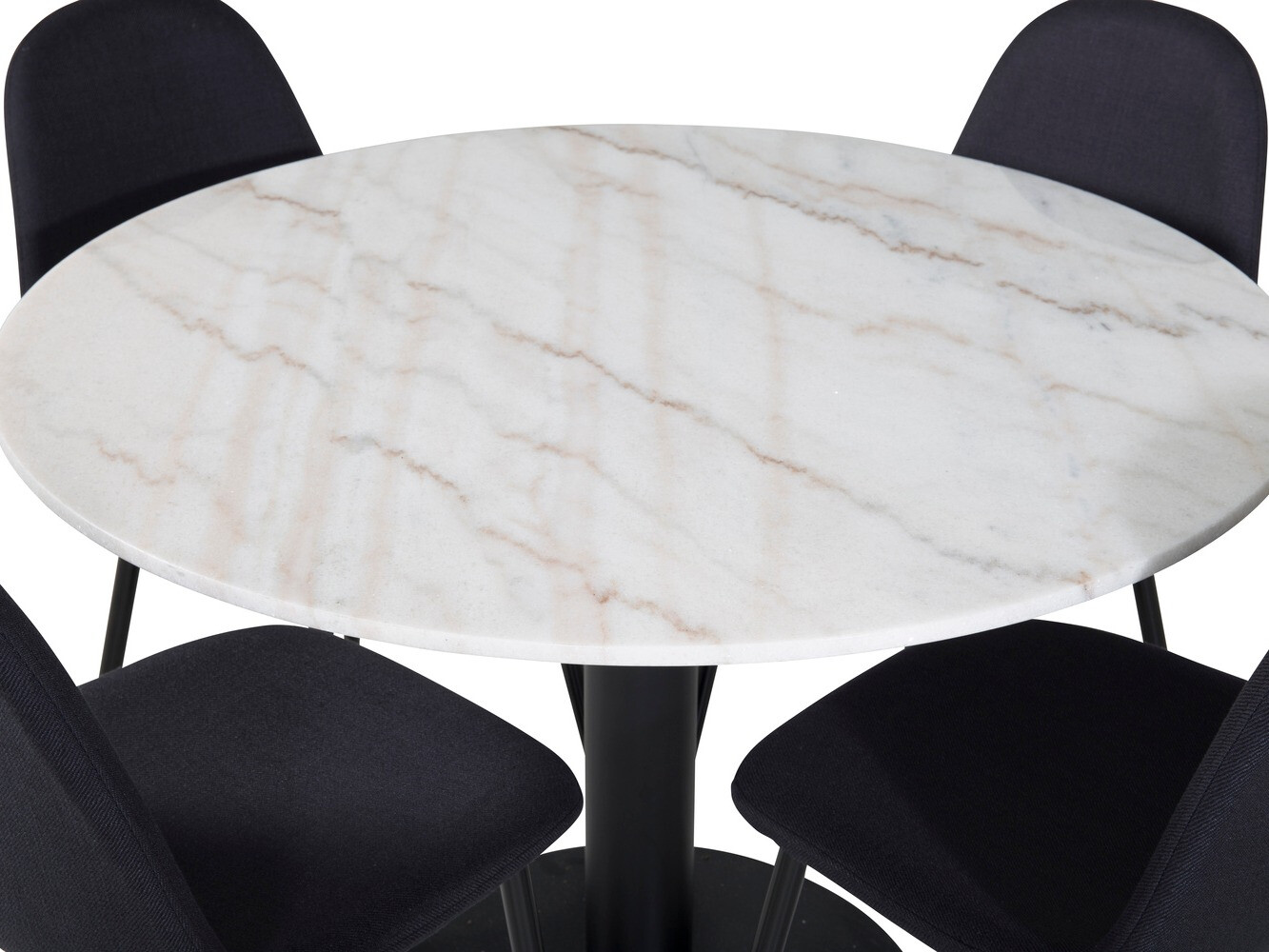 Ēdamistabas komplekts Dallas 1613 (Melns)