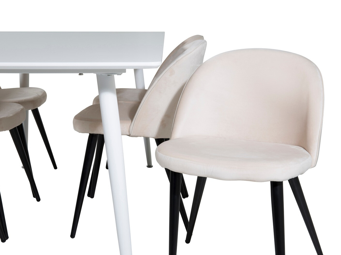 Ēdamistabas komplekts Dallas 1624 (Bēšs)