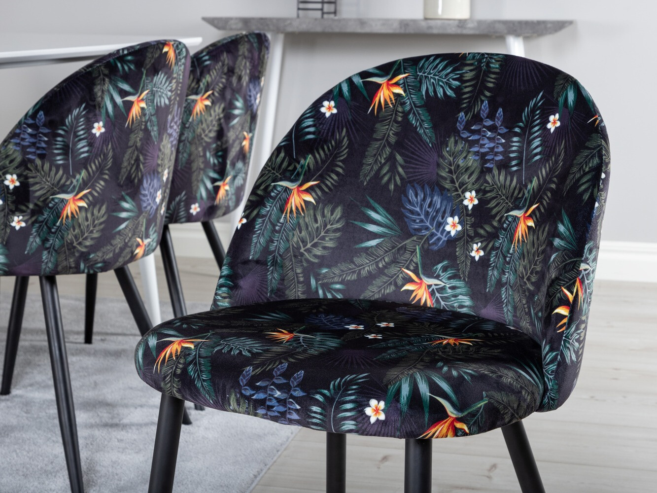 Обеденный гарнитур Dallas 1624 (Цветочный узор)