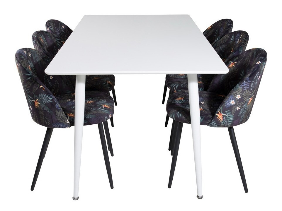 Обеденный гарнитур Dallas 1624 (Цветочный узор)