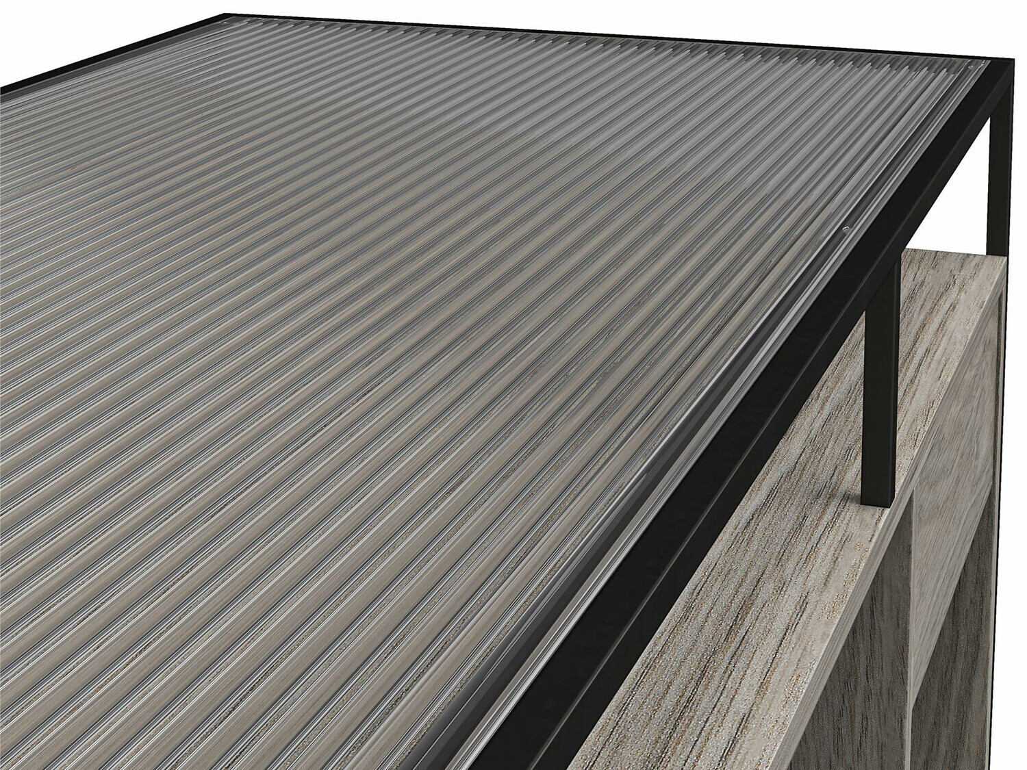 Rakstāmgalds Tulsa 340 (Pelēks ozols)