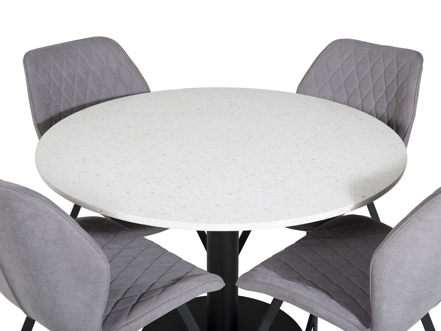 Ēdamistabas komplekts Dallas 1635 (Pelēks)